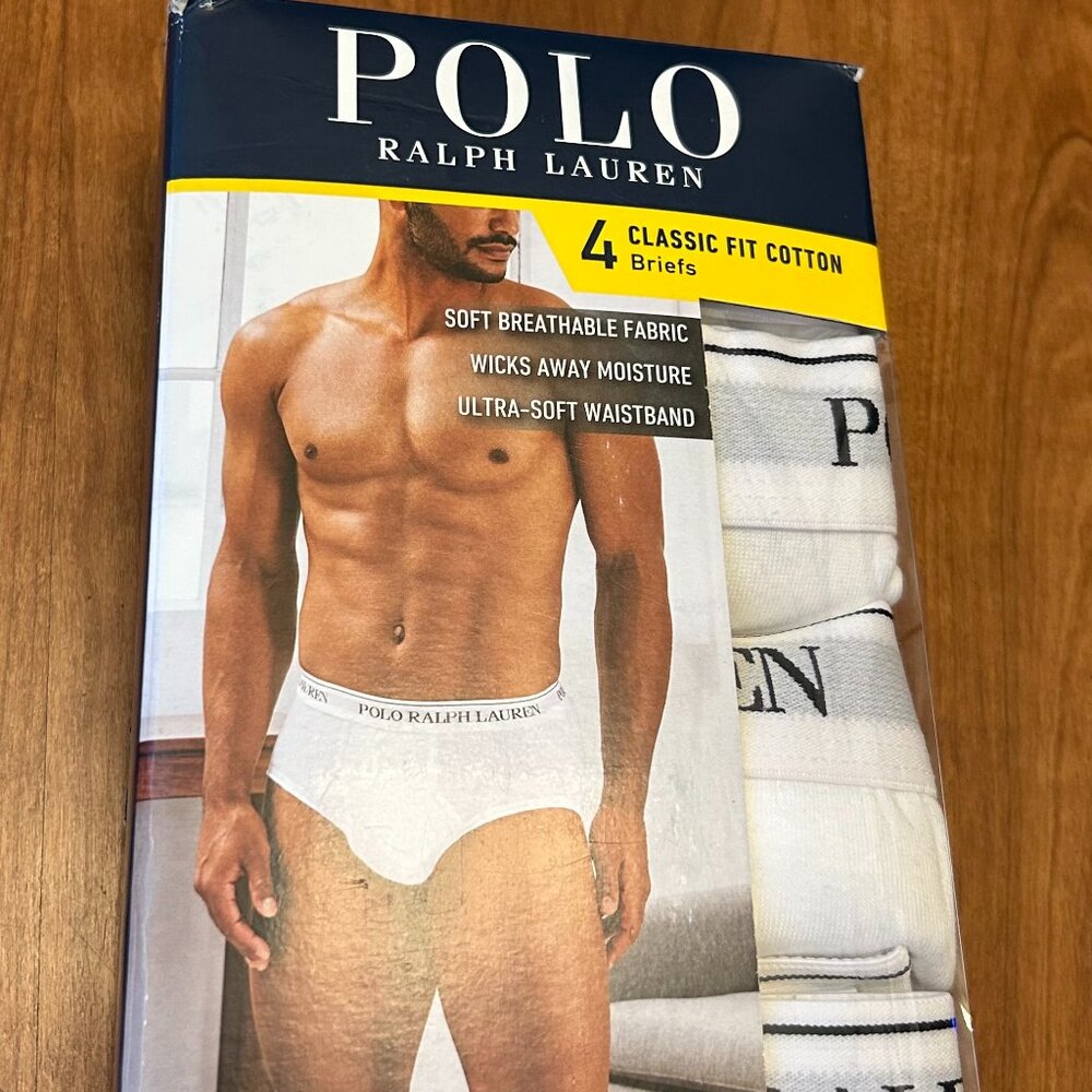 NIB Polo 4 pack of Briefs in XXL